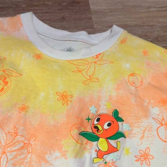 Disney World Epcot Orange Bird 2021 Flower and Garden Spirit Jersey large - Picture 5 of 5